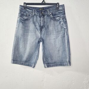 Helix Light Blue Jean Shorts for Men